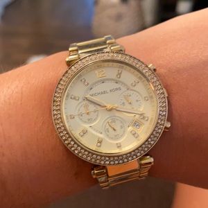 Michael Kors gold watch